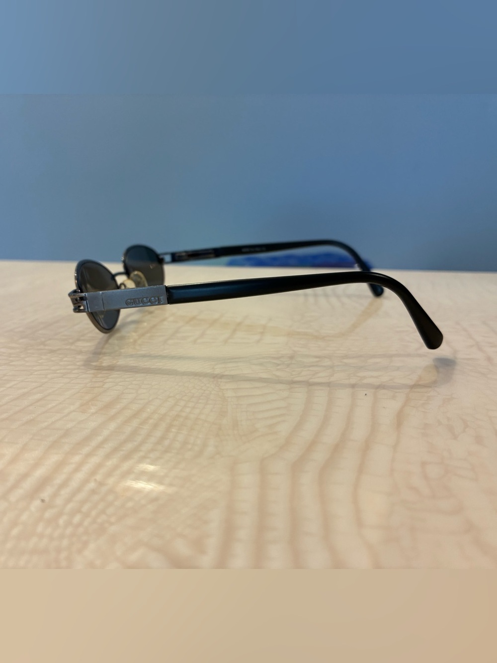 Gucci Black Metal Frame Sunglasses - Picture 8 of 13